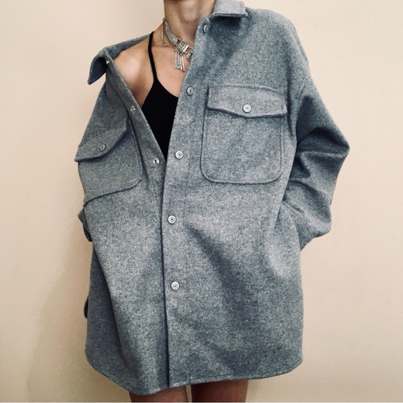 Brand new free people- bunny grey size L - Picture 4 of 15